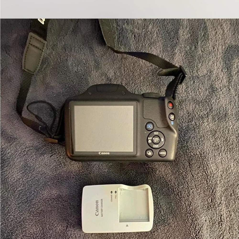 Canon - Powershot SX520 HS - Black Digital Camera with Professional Features